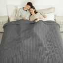 LUZARTA Heated Blanket King Size Single Control  100"X90" Soft Double Sided Sherpa Electric Blanket with 6 Heating Levels & 10 hrs Timer Settings, Washable & ETL Certified for Bed, Grey