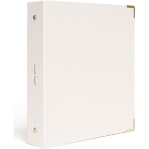 russell+hazel Pearl Bookcloth Mini 3 Ring Binder