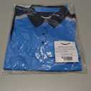 LULY YANG DSP Women's Active Polo - Long Sleeve (Blue, L)