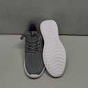Men's Walking Shoes Slip On Running Shoes Ultra Light Casual Sneakers Mesh Tennis Shoe Hands Free Workout Breathable Comfortable Knit Memory Foam Athletic 9 Gray