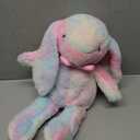 GUND Thistle Rabbit, Easter Bunny Stuffed Animal, Easter Decorations, Plush Toy for Ages 1 and Up, Rainbow, 15"