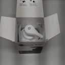 Automatic Soap Dispenser Liquid Touchless: 9oz White Plastic - Rechargeable Electric Smart 3 Level Adjustable Auto Hand Soap Dispenser - Dish Bathroom Kitchen (White Gel Type)