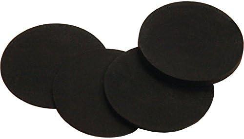 Imperial Billiard/Pool Table Leveler: 3" Diameter Rubber Shims, 1/8" Thick, Bag of 21, Black