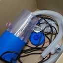 KimFilter Transparent 1000 GPH Above Ground Pool Filter Pump Easy Cartridge Status Viewing | Powerful Pool Cartridge Filter Pump System | Enhanced Circulation & Filtration for Crystal-Clear Water