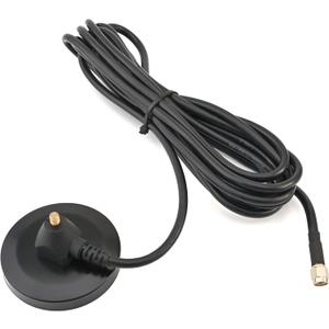 Othmro GSM GPRS WCDMA Antenna 30dBi 800-960/1710-2170MHz 3G SMA Male Connector with 3 Meter RG58 Cable Magnetic Base Black