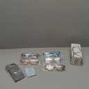 Reading Glasses Blue Light Blocking, Computer Glasses for Women Men, Fashion Square Eyeglasses 5 Pairs +2.5