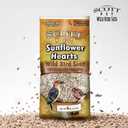 Scott Pet Wild Bird Seed, Sunflower Hearts, 8 lbs Bag, For All Feeder Types, Great Source of Protein, Food for Outside Wild Birds