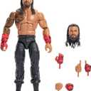 Mattel WWE Elite Collection Top Picks Action Figures & Accessories Set, 6-inch Collectible Roman Reigns with Swappable Hands & Ring Gear 