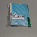 Dunwell Small Presentation Book 5.5x8.5 (2-Pack, Aqua), 24 Pockets Display 48 Half Size Pages, Plastic Binders with Sleeves, 5.5 x 8.5 Mini Booklets, Acid-Free Poly