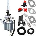 SYOWADA 587154101 carburetor replacement for Ariens 920021 920313 920314 21'' 22" 24" 28" Snow Blower, 585020402 carb replacement for Husqvarna Poulan Pro 585020402 532436565 snow blowers