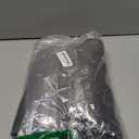 NICETOWN Blackout Window Treatment Pole Pocket Kitchen Tier Curtains- Tailored Scalloped Valance/Swags for Living Room (One Pair, 36 Wide by 63-inches Long Each Panel, Grey)