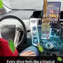 Ikeda Car Air Freshener: Hanging Car Smell Air Freshener | 10ml Hanging Car Perfume | Long Lasting Fragrance | Strong Scents Diffuser for Auto Home (Black pomegranate|Square)