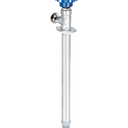Eastman 10 Inch Frost Free Sillcock, 1/2 Inch MIP x 1/2 Inch Sweat, Blue, 80222