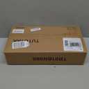 TUTOTAK Small End Table with Charging Station, Narrow Side Table with USB Ports and Outlets, Skinny Sofa Table, Slim Nightstand, Living Room, Bed Room, Natural TB01BN060 (2-Tier7.9"D x 15.8"W x 22.5"H)