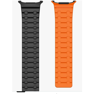 Magnetic Silicone Strap for Samsung Galaxy Watch 7 Ultra 47mm