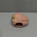 Aquarium Decor Cave Betta Fish Aquarium Accessories Ornaments Hiding Cave Strawberry House Hideout for Shrimp Cichlid Hermit Crab, Octopus Hiding Breeding for Tank (Pink)