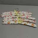 Padded Hangers for Clothes Satin Hanger Clothes Hanger Padded Hangers for Women Sweaters (Floral-5pcs)