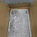 2 Pack Glass Laundry Detergent Dispenser with Stand, Laundry Soap & Fabric Softener Dispenser for Laundry Room Organization and Storage, 76oz Laundry Liquid Containers with Labels, Measuring Cups, White