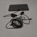 TV Antenna Indoor, Digital Amplified Indoor HDTV Antenna, 1080p VHF UHF Television Local Channels Detachable Signal Amplifier and 16.5ft Long Coax Cable (Black)