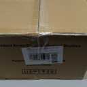 Under Desk Elliptical Machine, Ellipse Leg Exerciser for Seniors Fully Assembled, Quiet & Portable Electric Seated Pedal Exerciser with Remote Control & 12 Adjustable Speeds (Small)