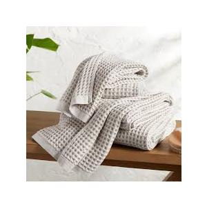 Women Owned set of waffle-weave towels