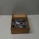 Molimoli Olive Oil Dispenser Bottle for Kitchen, Automatic Pourer, Glass Thin Bottle Dispenser for Kitchen, Olive Oil Cruet, | Set of 2 - Gold