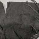 Flared Leggings Women High Waisted Tassels Side Washed Distressed Stretch Slim Fringe Bootcut Pants, XL