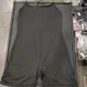 MERYOSZ Workout Jumpsuits for Women Seamless One Piece Shorts Romper Spaghetti Strap Tummy Control Bodysuit Gym Outfits, Large