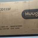 Huuger L Shaped Office Desk with Power Outlets, 47 Inch Computer Desk with 3 Drawers, Shelves, for Gaming, Corner Work, Home Office, Study, Rustic Brown