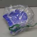 Bird Bath Cage, Cleaning Pet Supplies Bird Bathtub with Hanging Hooks Come with Free Water Injector for Parrots Spacious Parakeets Portable Shower for Most Birdcage Random Color (M)