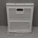 65L Wheeled Collapsible Laundry Basket with Handles