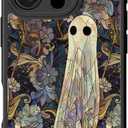 DEENAKIN for iPhone 16 Pro Max Case, Cute Floral, Translucent Matte Cover | Compatible with Magsafe,Trendy Aesthetic Cool Retro Western Coquette Protective Slim Phone Case for Women Girls