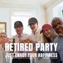 Retirement Gifts for Women Men 2025, Best Personalized Funny Retired Ideas Gifts (Black)