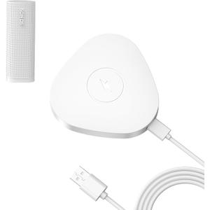 Wireless Charger Compatible with Sonos Roam Gen 2nd/1st, Magnetic Charging Base, Power up Charging Dock for Portable Bluetooth Speaker for Sonos Roam SL(White)