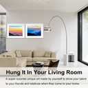 BAISITE Paint by Numbers Kit for Adults Beginners,12" Wx16 L 2 Pack Canvas for Painting Kits for Adults in Colorful Box-PBN205-206-DIY Frame