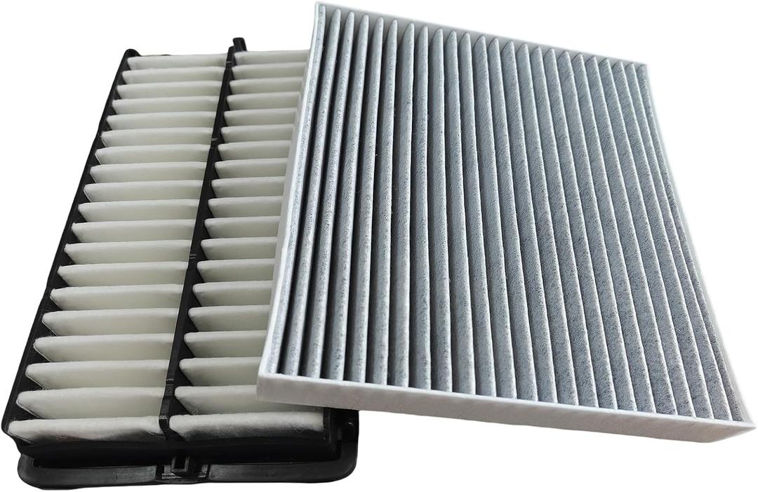 Engine and Cabin Air Filter Kit Fit for 2022-2025 Tucson,2023-2025 Sportage,2021-2025 Santa Fe,2022-2025 Santa Cruz,2021-2025 Sorento (WP10651 WA11090)