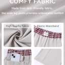 Wide Leg Slacks Pants for Women Pull on High Waisted Business Trousers with 3 Pockets for Casual Office Wear (S)