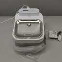 ODSD Cat Water Fountain, App Monitoring Wastewater Separation & No Filter Cotton, Pet Water Fountain with 101oz/3L Large Capacity Tank, Wireless Automatic Water Dispenser for Cats Indoor, 2.4G Wi-Fi (White)