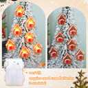 String Lights Battery Powered - 10ft 30LEDs Lights Fairy Warm White Light for DIY Crafts Wedding Table Centerpieces Party Bedroom Christmas Gingerbread House