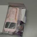 MOCOWIND Portable Nail Drill Professional 35000 RPM, Rechargeable Electric Nail File Machine Cordless E-File for Acrylic Gel Polishing Removing with Bits Kit for Manicure Salon Home, Pink