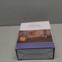 5plots 4"10" Large Outdoor Waterproof Flameless Candles Ivory White with Timer & Remote, Battery Operated LED Flickering Pillar Candles for Patio Porch Halloween Christmas Lantern, Set of 2