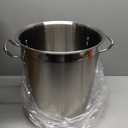 STOCKPOT Large Stainless Steel Stock Pot with Lid – 24 Quart (6 Gallon) Heavy-Duty Cooking Pot for Soup, Stew, Pasta – Commercial & Home Use, Easy to Clean