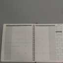 POPRUN Monthly Planner 2026-2027 (Large 8.5" x 10.5") 18 Months Calendar (Jan 2026 - Jun 2027) - 4 Pages per Month with Expense & Notes, Stair-like tabs, Leather Cover, Sunday Starts - Pink