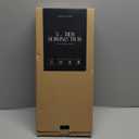 FINESSY 3 Tier Serving Tray, Dark Bamboo Tiered Tray Stand, Cake Stand & Cupcake Holder, Buffet Risers Serving Platters, Dessert Table Display Set, Charcuterie Board Set for Party Hosting Essentials (Medium)