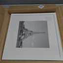 upsimples 12x12 Picture Frame, Display Pictures 8x8 with Mat or 12 x 12 Without, Wall Hanging Square Frames, Natural Style, 1 Pack