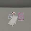 TOCOL for 16 Plus Case Magnetic Compatible with Magsafe Translucent Matte Back Upgraded Full Camera Protection Drop Protection Bumper Phone Cover 6.7-inchPeony