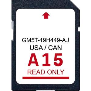 2024 Latest Version A15 Navigation Updated sd Card GM5T 19H449 AJ Compatible with Ford/Lincoln, sync USA/Canada
