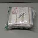 KitchenAid Albany Dishcloth 8 Pack Set, Milkshake/White, 12"x12" (Small)