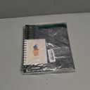 Anecdote Spiral Planner 2026 Weekly Monthly 8.5x10 Hardcover with Tabs Goal Setting Organizer - Black