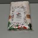 Softalker Christmas Jacquard Rectangle Tablecloth, Winter Vintage Holly Waterproof Table Cloth, Xmas Farmhouse Fabric Table Cover for Holiday, Dining, Party Decor, DHHolly 60 x 120 Inch